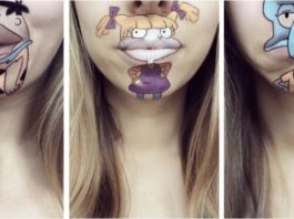 This Talented Makeup Artist Turns Her Mouth into Awesome Cartoon Characters