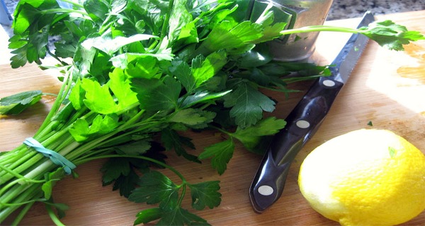 lemon and parsley water lemon to lower cholesterol