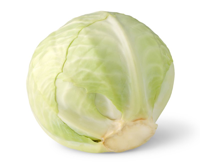 nutritional value of raw cabbage