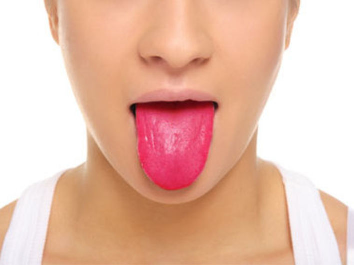 tongue color white coating